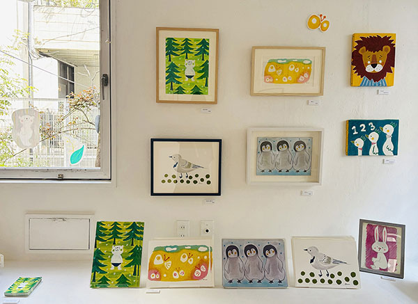 個展「森のひだまり」